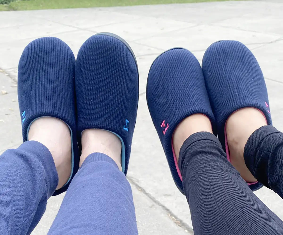 Pantuflas de espuma viscoelástica TheraFly — Blue / Azul